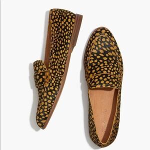 Madewell The Alex Loafer in Dotted Calf Hair